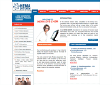 Tablet Screenshot of hemachem.com